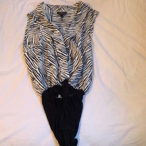 Zebra bodysuit